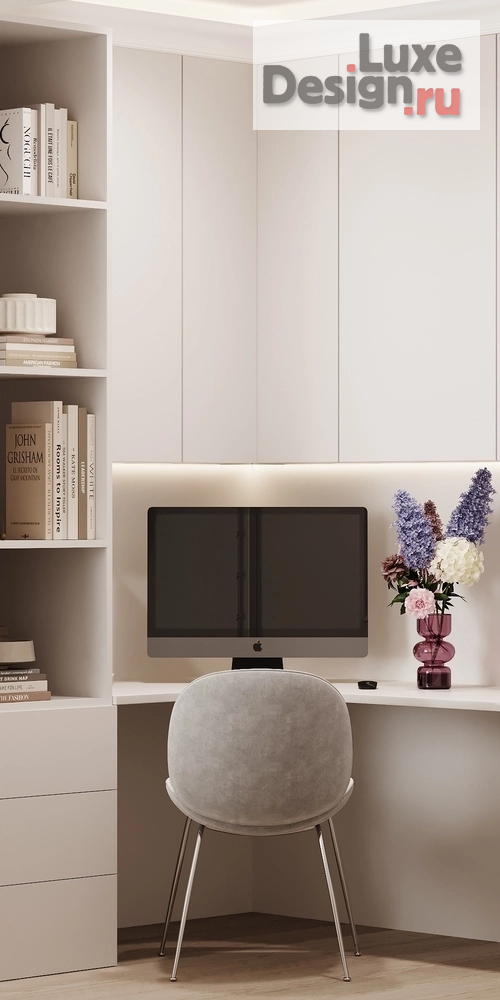 Дизайн интерьера трехкомнатной квартиры "Квартира в современном классическом стиле ЖК Выбор первых" (фото 22)