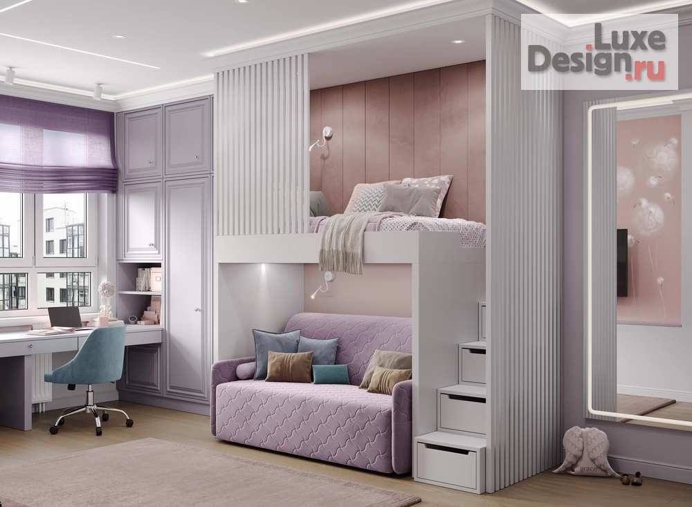 Дизайн интерьера трехкомнатной квартиры "Квартира в современном классическом стиле ЖК Выбор первых" (фото 18)