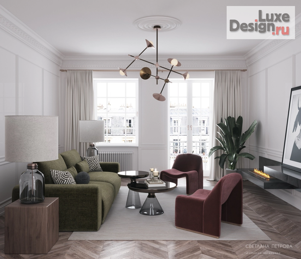 Дизайн интерьера гостиной " Дизайн интерьера гостиной" (фото 1)