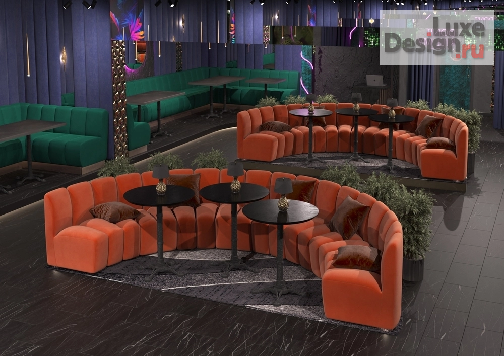 Дизайн интерьера ночного клуба "Проект караоке-бара" (фото 3)