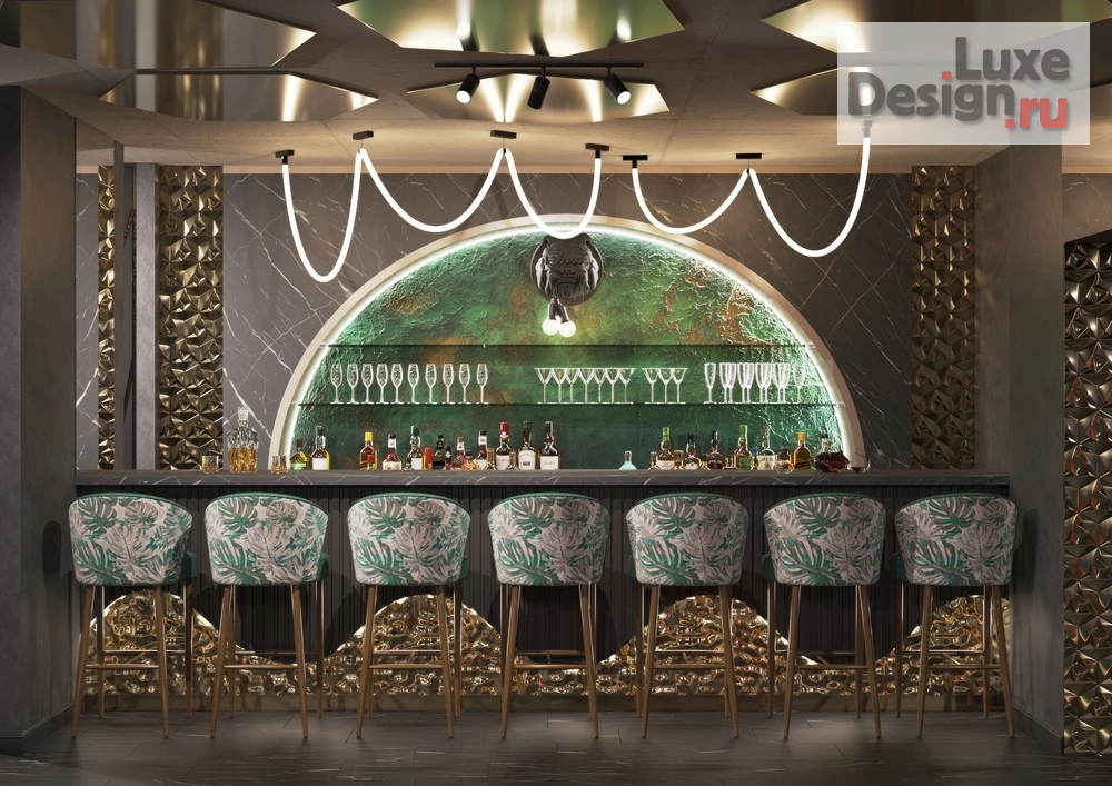 Дизайн интерьера ночного клуба "Проект караоке-бара" (фото 1)