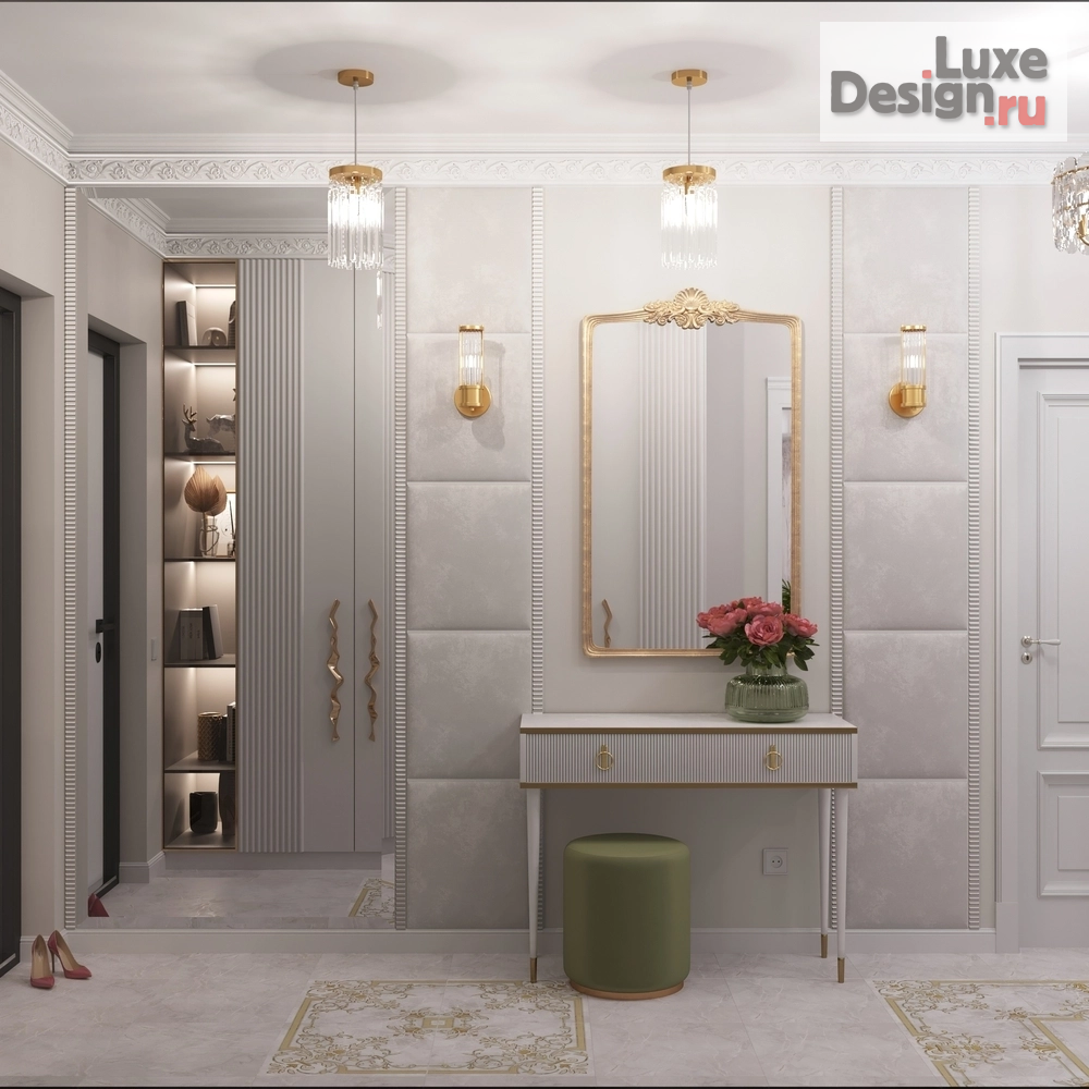 Дизайн интерьера квартиры "ЖК Ботанический сад" (фото 4)