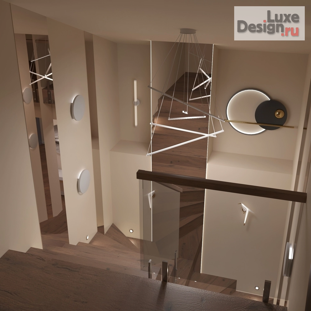 Дизайн интерьера загородного дома "Дизайн проект частного дома" (фото 7)