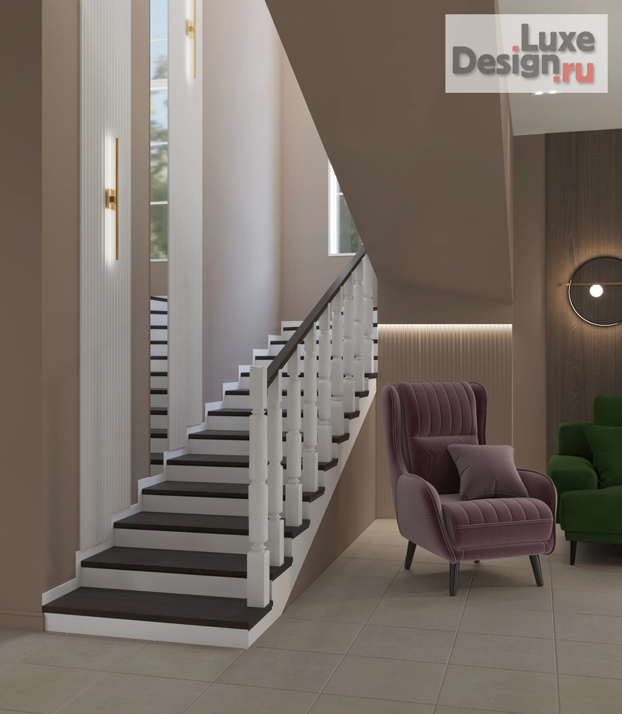 Дизайн интерьера загородного дома "Дизайн проект частного дома" (фото 7)