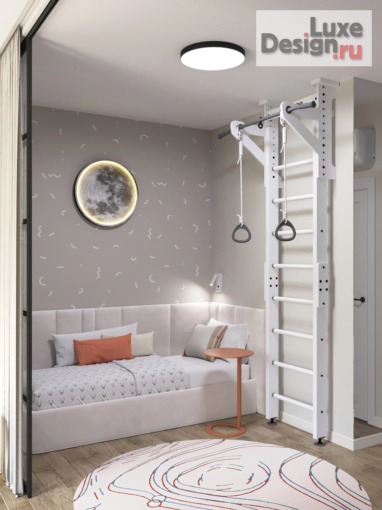 Дизайн интерьера детской "Детская для двоих" (фото 1)