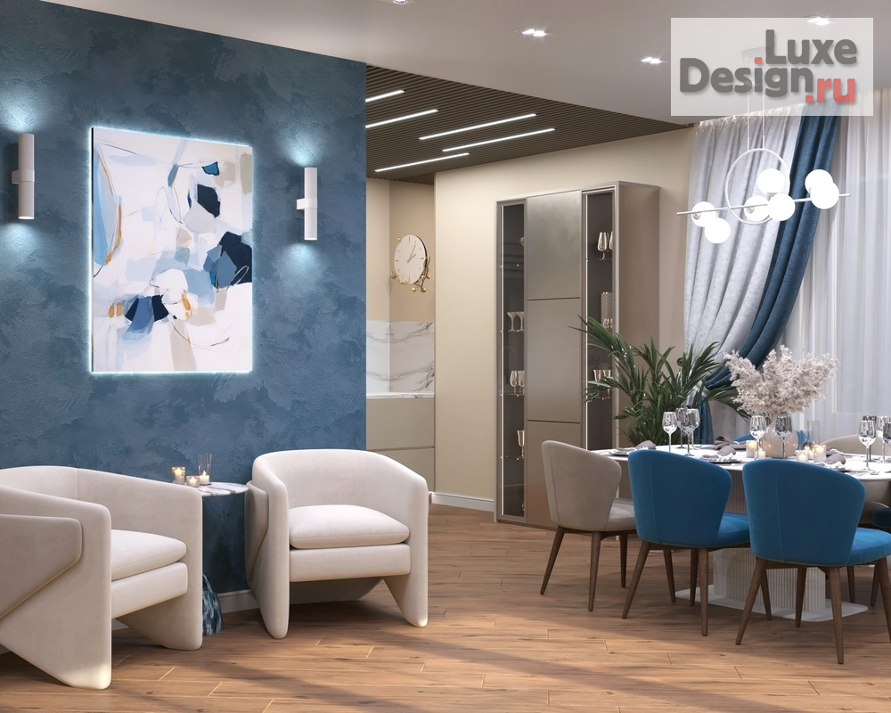 Дизайн интерьера загородного дома "Дизайн проект частного дома" (фото 1)