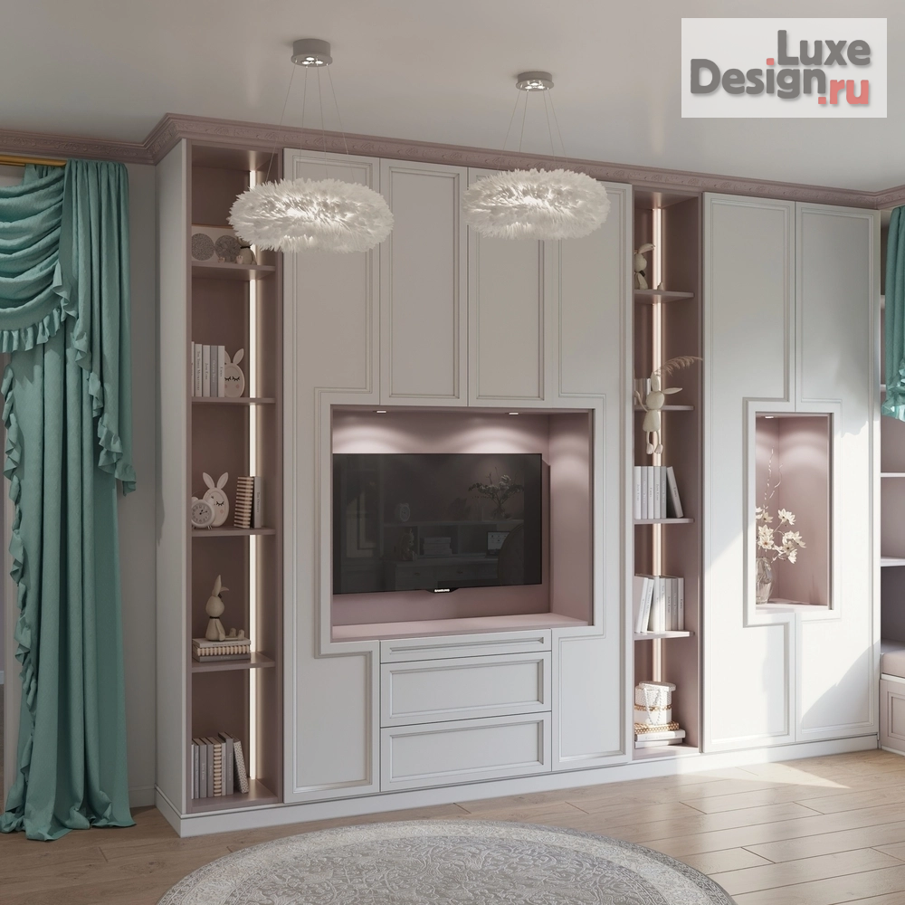 Дизайн интерьера детской "Детская и спорткомната" (фото 1)