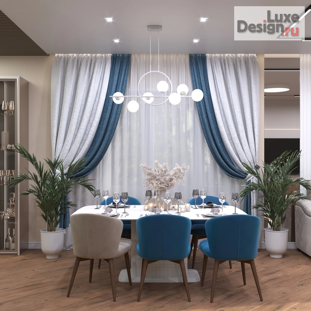 Дизайн интерьера загородного дома "Дизайн проект частного дома" (фото 2)