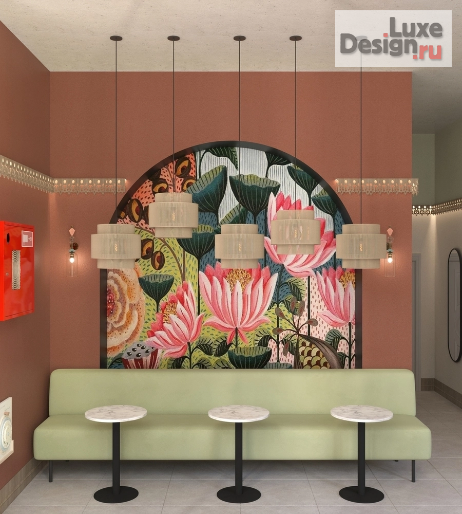 Дизайн интерьера кафе "Проект кафе-пекарни" (фото 1)