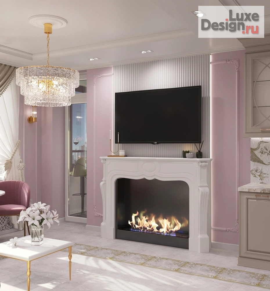 Дизайн интерьера квартиры "ЖК Ботанический сад" (фото 1)