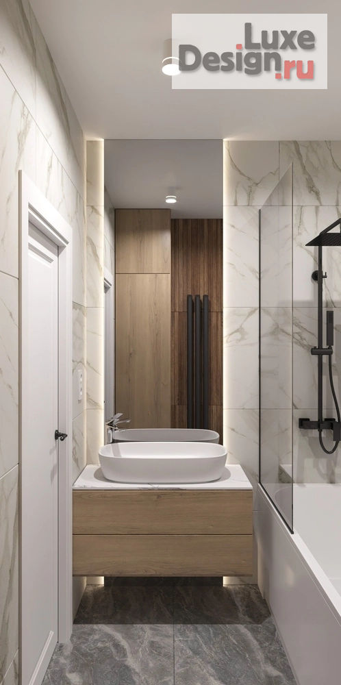 Дизайн интерьера трехкомнатной квартиры "Дизайн проект квартиры" (фото 9)