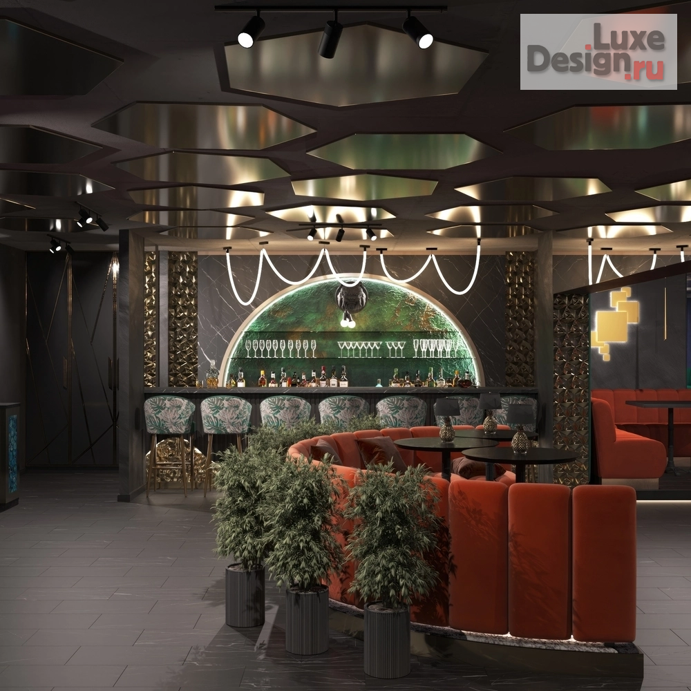 Дизайн интерьера ночного клуба "Проект караоке-бара" (фото 2)