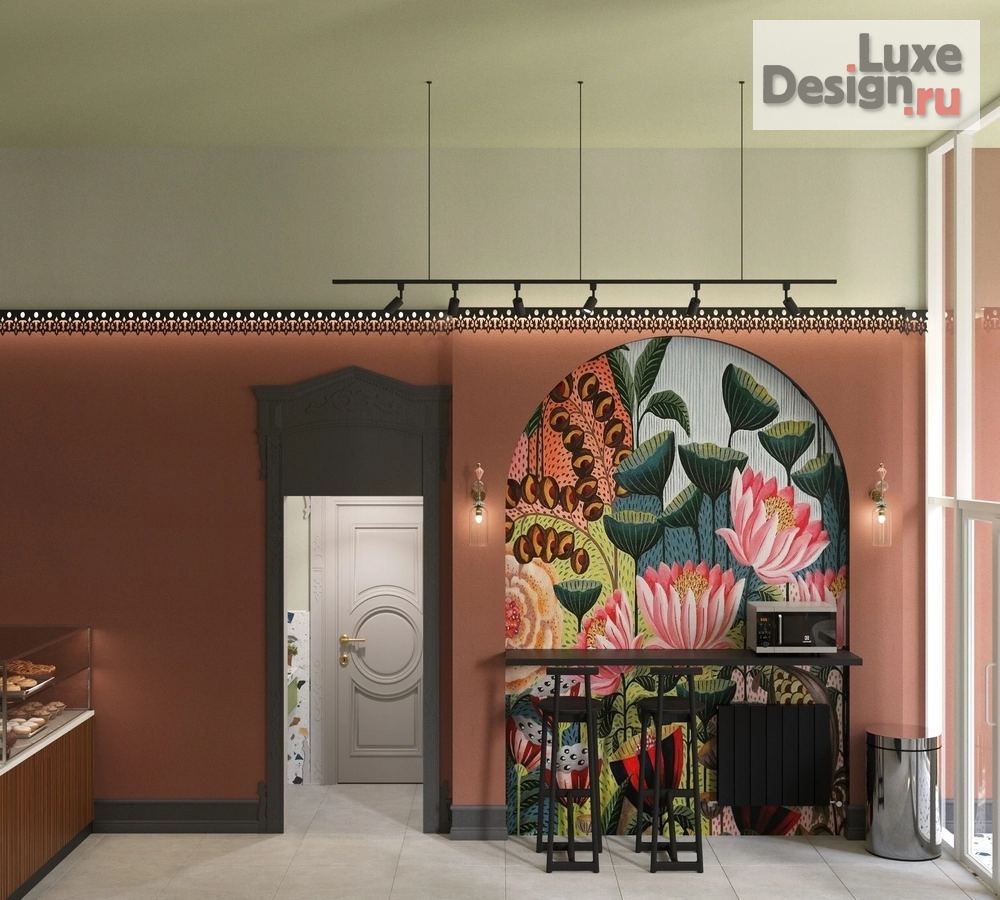 Дизайн интерьера кафе "Проект кафе-пекарни" (фото 2)