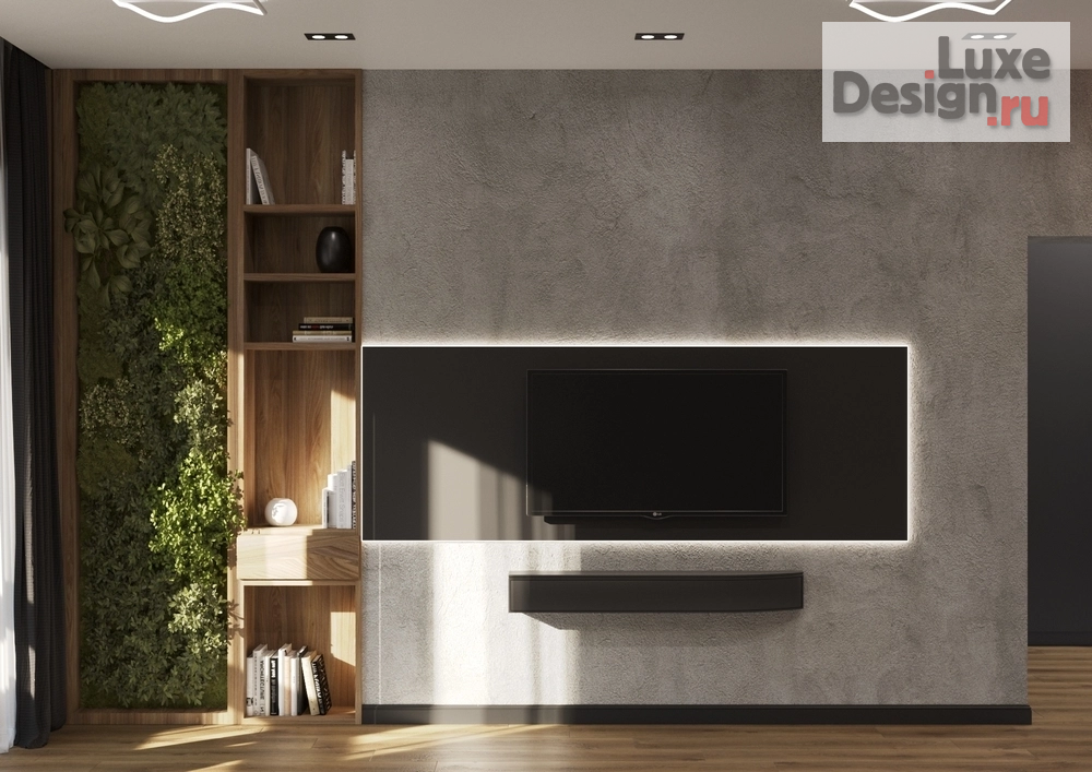 Дизайн интерьера квартиры "Стильная квартира для холостяка" (фото 1)