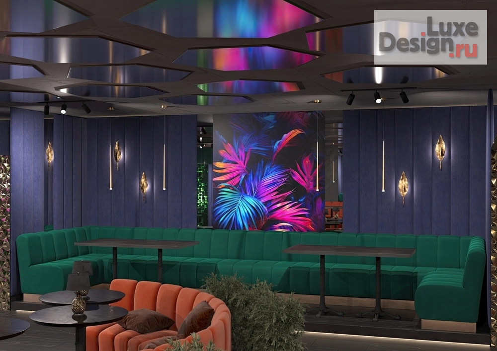 Дизайн интерьера ночного клуба "Проект караоке-бара" (фото 6)