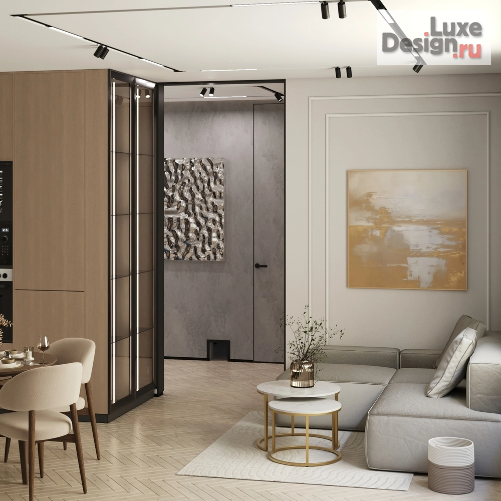 Дизайн интерьера двухкомнатной квартиры "Дизайн-проект квартиры" (фото 7)