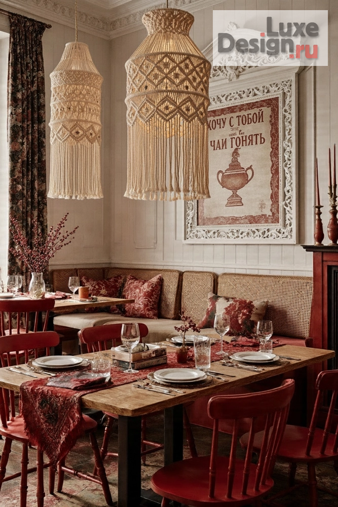 Дизайн интерьера ресторана "Ресторан в русском стиле" (фото 1)