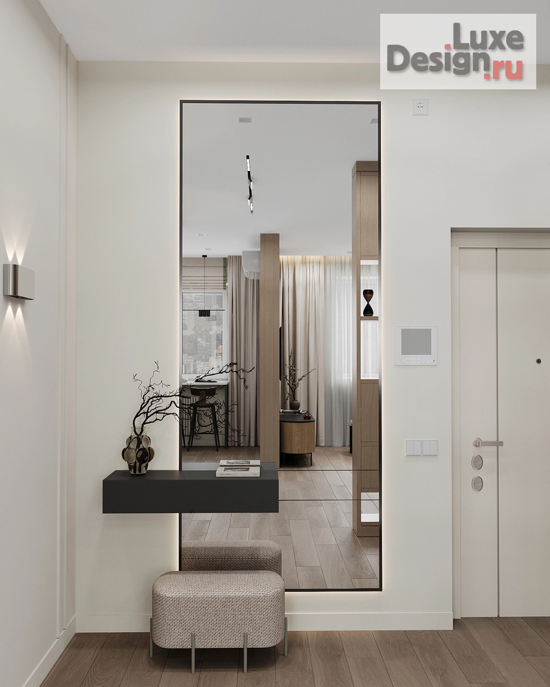 Дизайн интерьера двухкомнатной квартиры "Современный дизайн квартиры" (фото 1)