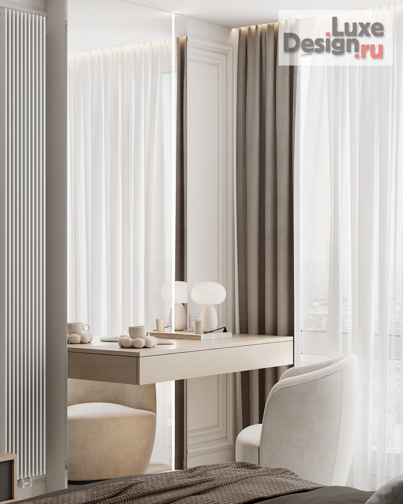 Дизайн интерьера пентхауса "Дизайн проект двухуровневой квартиры " (фото 11)