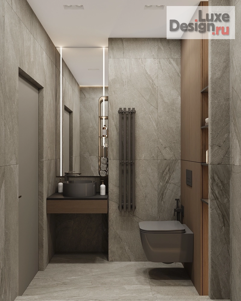 Дизайн интерьера пентхауса "Дизайн проект двухуровневой квартиры " (фото 13)