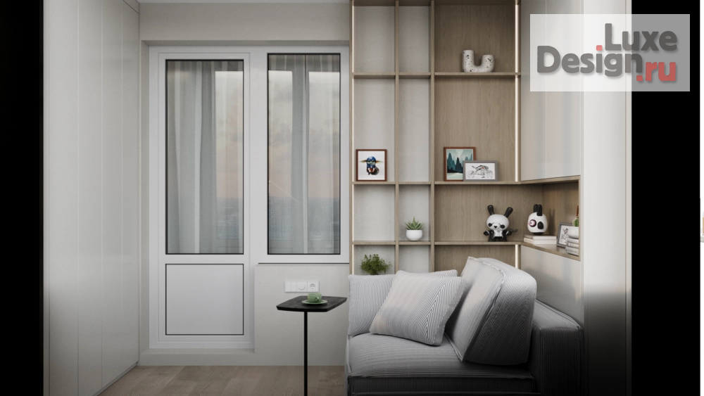 Дизайн интерьера двухкомнатной квартиры "Капитальный ремонт/современный интерьер" (фото 16)