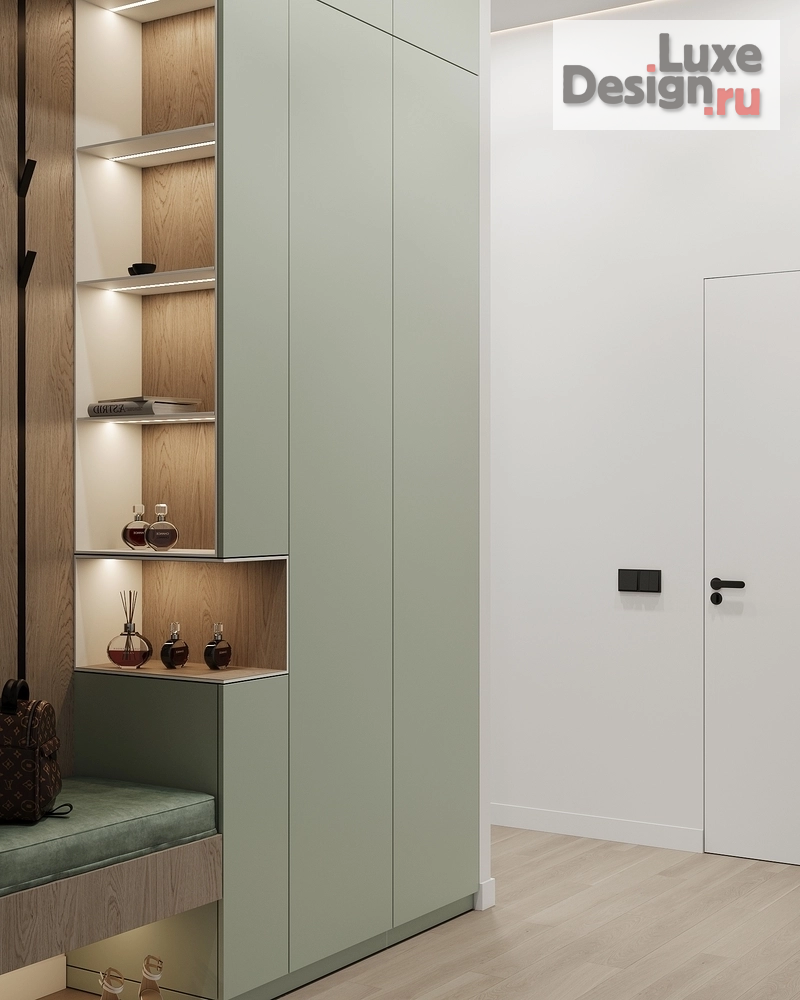 Дизайн интерьера трехкомнатной квартиры "Квартира с отделкой Whitebox" (фото 5) от дизайнера Сахно Ульяна - ТвойДизайнер.рф Дизайн интерьера трехкомнатной квартиры "Квартира с отделкой Whitebox" (фото 5)