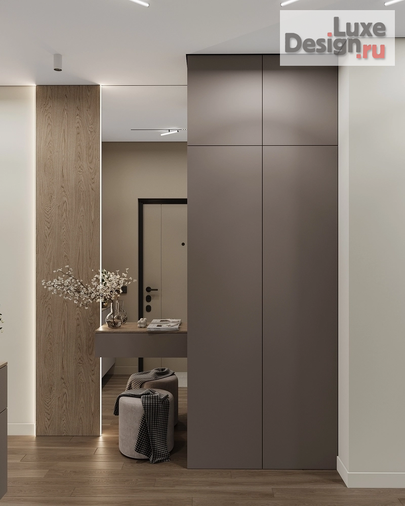 Дизайн интерьера четырехкомнатной квартиры "Дизайн проект в современном стиле для молодой семьи" (фото 2)