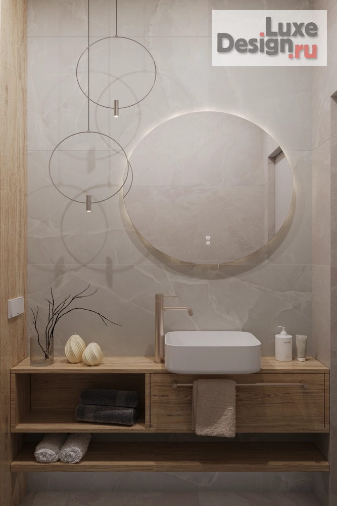 Дизайн интерьера двухкомнатной квартиры "Капитальный ремонт/современный интерьер" (фото 24)