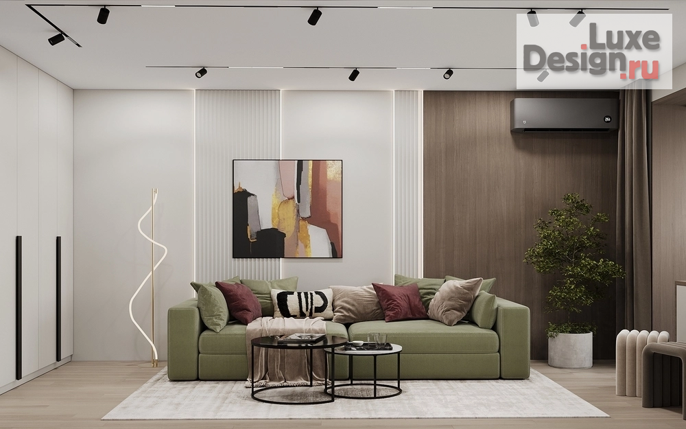 Дизайн интерьера однокомнатной квартиры "Апгрейд "хрущевки" " (фото 2)