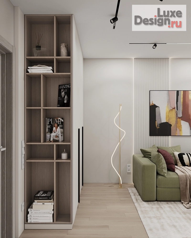 Дизайн интерьера однокомнатной квартиры "Апгрейд "хрущевки" " (фото 3)