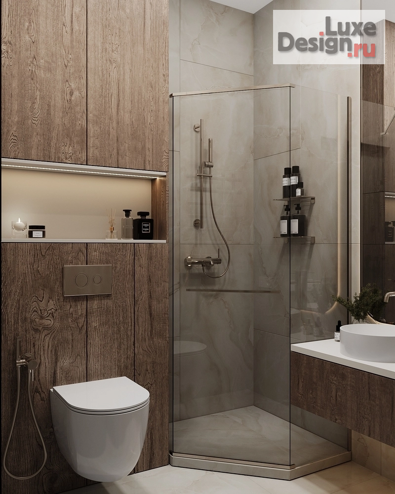 Дизайн интерьера четырехкомнатной квартиры "Современная Элегантность" (фото 39) от дизайнера Сахно Ульяна - ТвойДизайнер.рф Дизайн интерьера четырехкомнатной квартиры "Современная Элегантность" (фото 39)