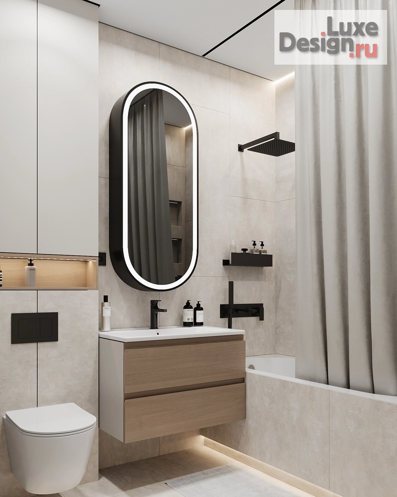 Дизайн интерьера однокомнатной квартиры "Апгрейд "хрущевки" " (фото 10)