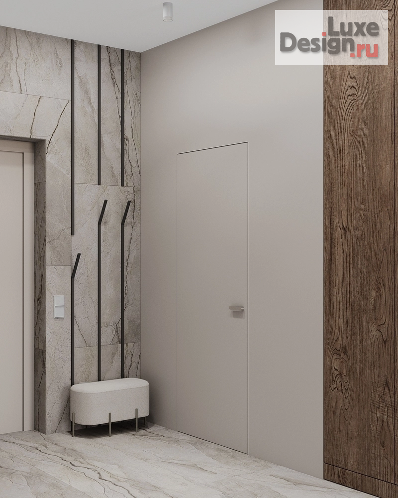 Дизайн интерьера четырехкомнатной квартиры "Современная Элегантность" (фото 4) от дизайнера Сахно Ульяна - ТвойДизайнер.рф Дизайн интерьера четырехкомнатной квартиры "Современная Элегантность" (фото 4)