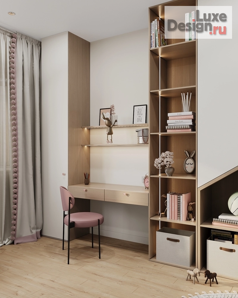 Дизайн интерьера четырехкомнатной квартиры "Современная Элегантность" (фото 22) от дизайнера Сахно Ульяна - ТвойДизайнер.рф Дизайн интерьера четырехкомнатной квартиры "Современная Элегантность" (фото 22)