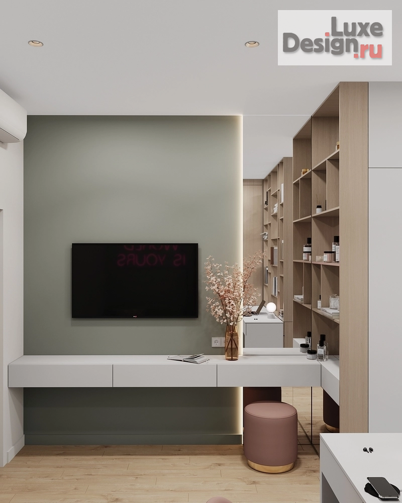 Дизайн интерьера четырехкомнатной квартиры "Современная Элегантность" (фото 27) от дизайнера Сахно Ульяна - ТвойДизайнер.рф Дизайн интерьера четырехкомнатной квартиры "Современная Элегантность" (фото 27)