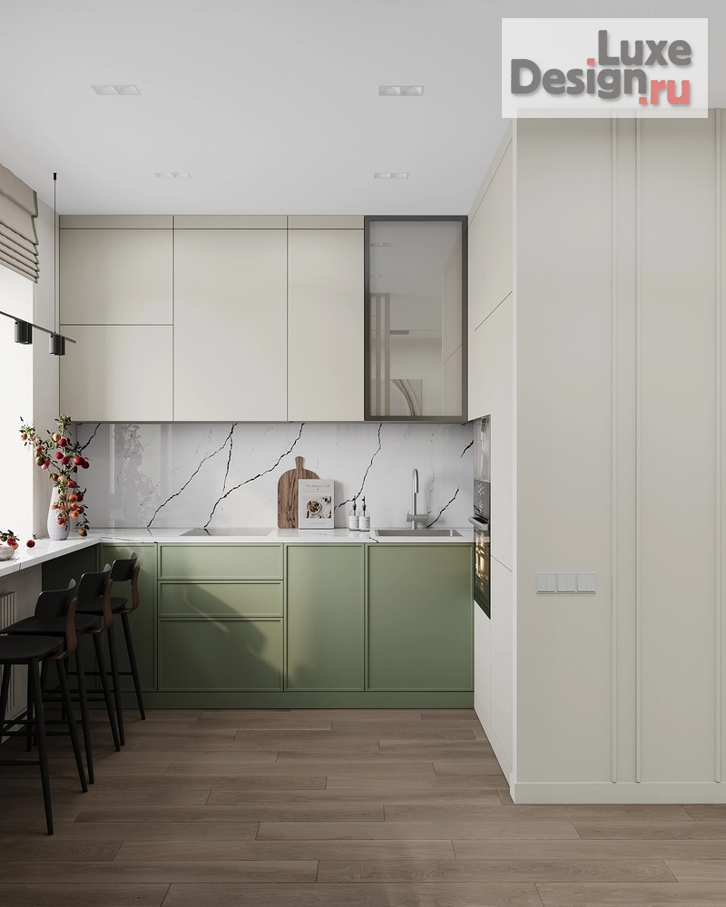 Дизайн интерьера двухкомнатной квартиры "Современный дизайн квартиры" (фото 10)