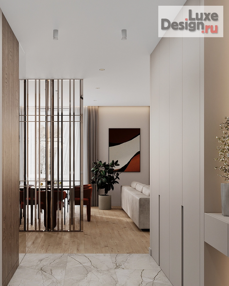 Дизайн интерьера четырехкомнатной квартиры "Современная Элегантность" (фото 5) от дизайнера Сахно Ульяна - ТвойДизайнер.рф Дизайн интерьера четырехкомнатной квартиры "Современная Элегантность" (фото 5)