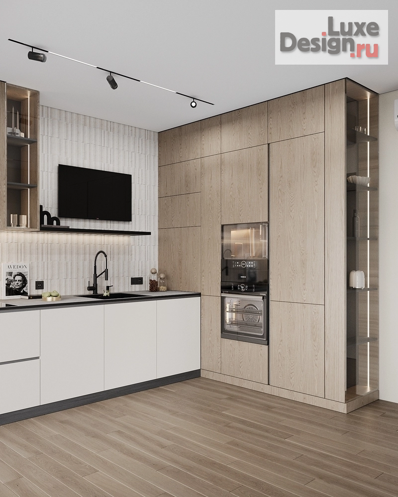 Дизайн интерьера четырехкомнатной квартиры "Дизайн проект в современном стиле для молодой семьи" (фото 7)