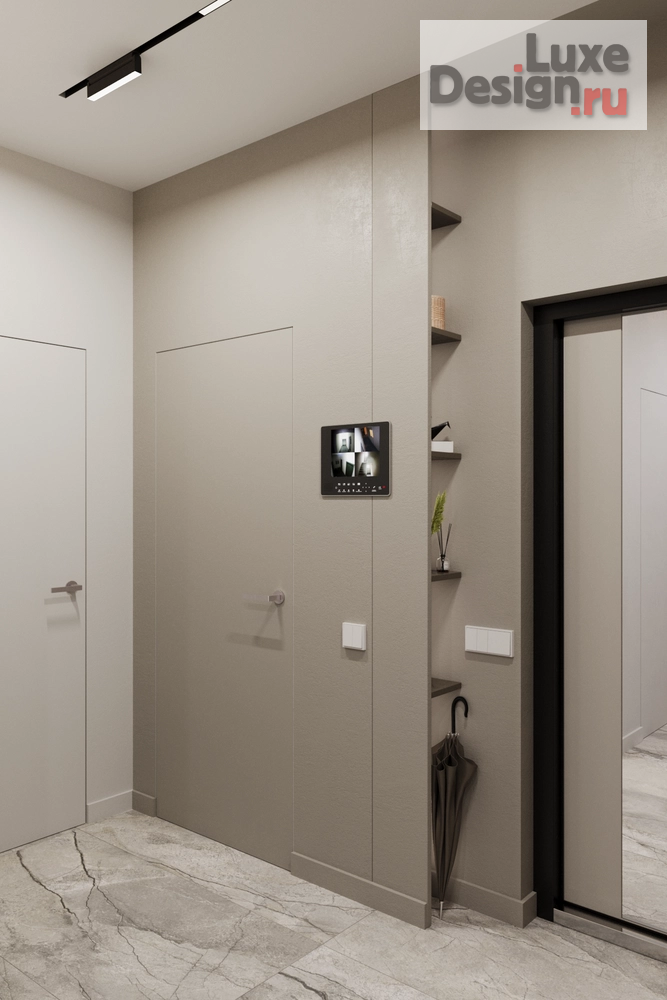 Дизайн интерьера двухкомнатной квартиры "Капитальный ремонт/современный интерьер" (фото 6)