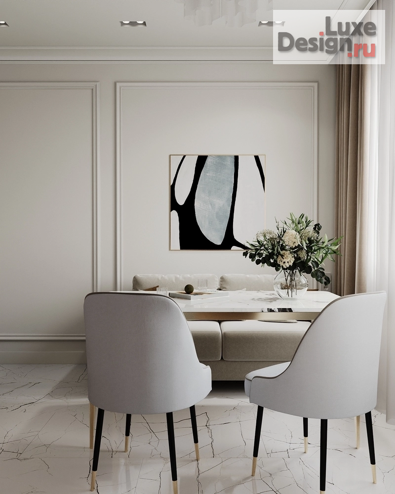 Дизайн интерьера двухкомнатной квартиры "Квартира для семьи с двумя детьми" (фото 5) от дизайнера Сахно Ульяна - ТвойДизайнер.рф Дизайн интерьера двухкомнатной квартиры "Квартира для семьи с двумя детьми" (фото 5)