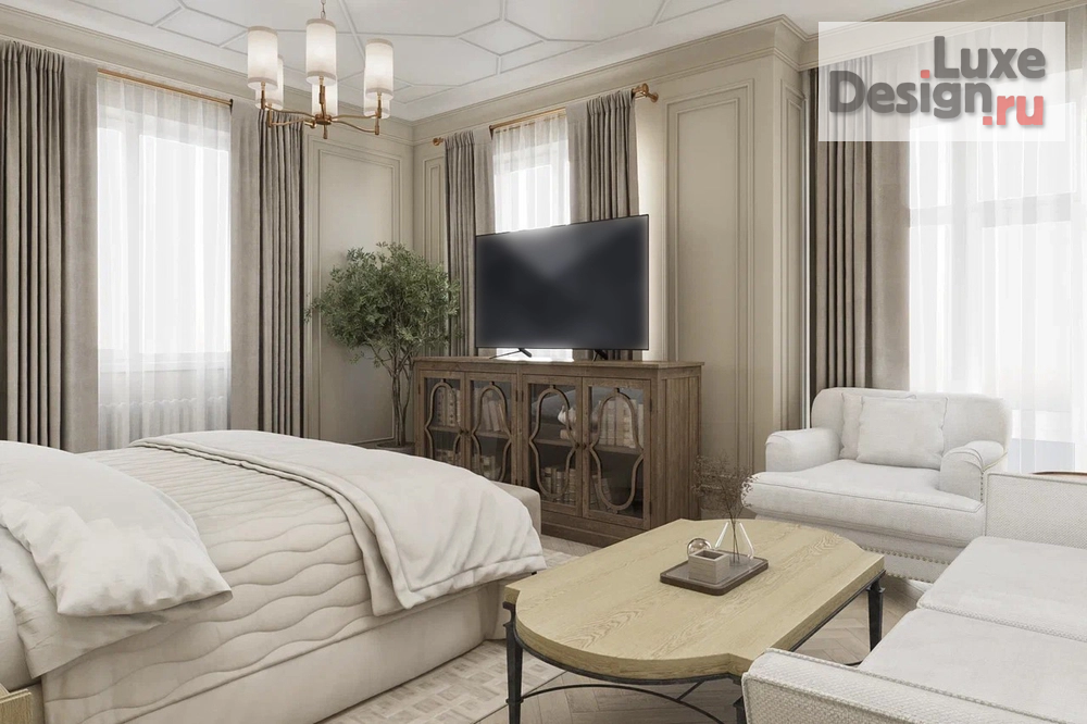 Дизайн интерьера коттеджа "Элегантный дом в Шарапово" (фото 16) от дизайнера Новикова Юлия Юрьевна Дизайн интерьера коттеджа "Элегантный дом в Шарапово" (фото 16)