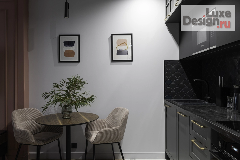 Дизайн интерьера двухкомнатной квартиры "Квартира для девушки " (фото 12)