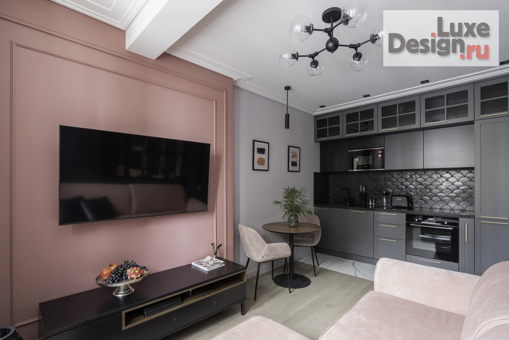 Дизайн интерьера двухкомнатной квартиры "Квартира для девушки " (фото 15)