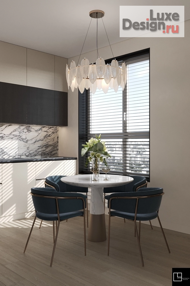 Дизайн интерьера двухкомнатной квартиры "ЖК NOW / 47м2" (фото 4)