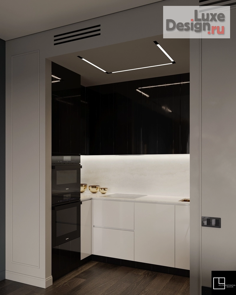 Дизайн интерьера двухкомнатной квартиры "ЖК PIME PARK | 56м2" (фото 4)