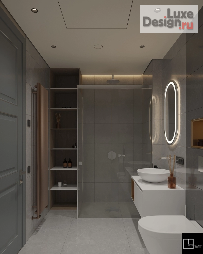 Дизайн интерьера двухкомнатной квартиры "ЖК PIME PARK | 56м2" (фото 21)