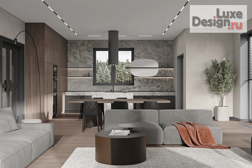 Дизайн интерьера загородного дома "Загородный дом в под" (фото 8)