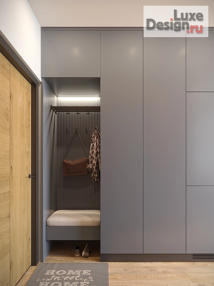 Дизайн интерьера квартиры студии "ЖК "Новый Зеленоград" студия" (фото 6)