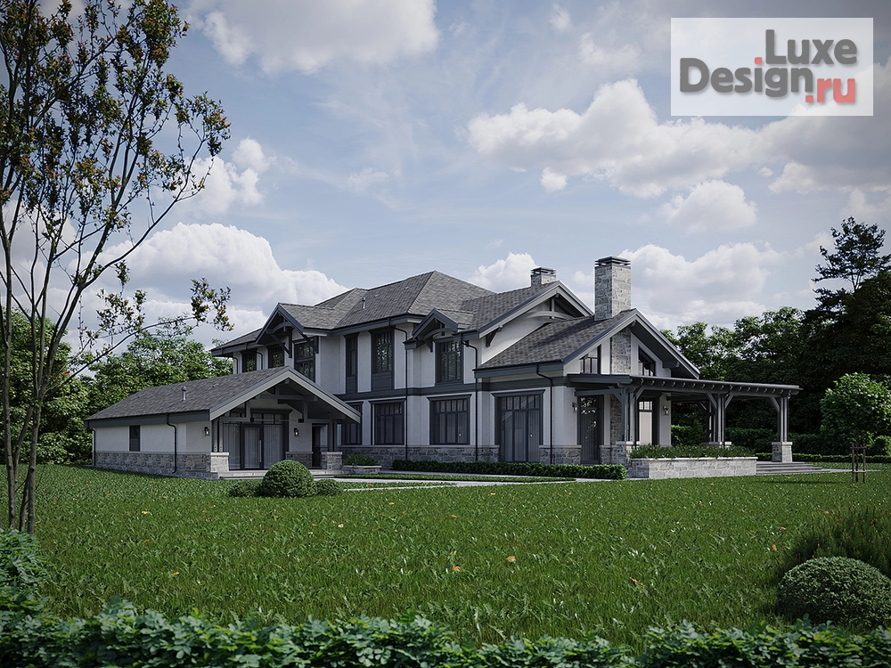 Частная архитектура "Шале "Белый камень"" (фото 4)