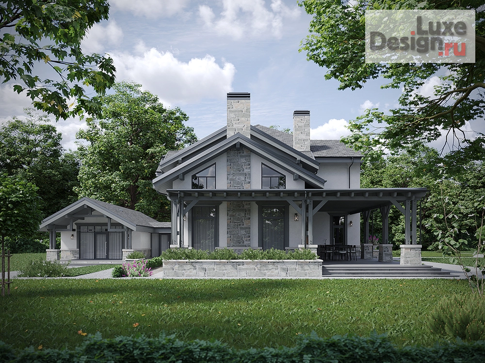 Частная архитектура "Шале "Белый камень"" (фото 5)